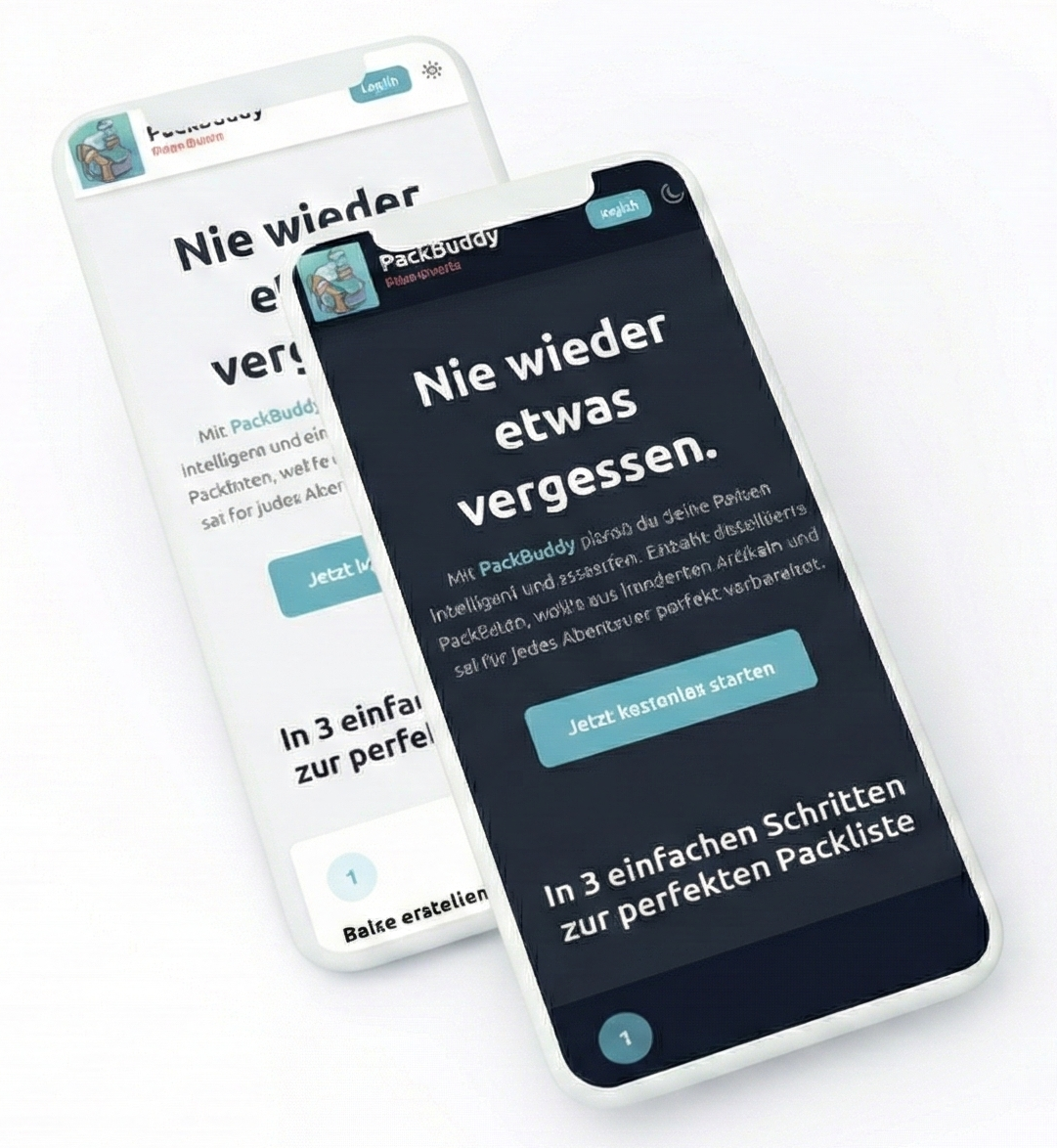 Vorschaubild für die Packbuddy App